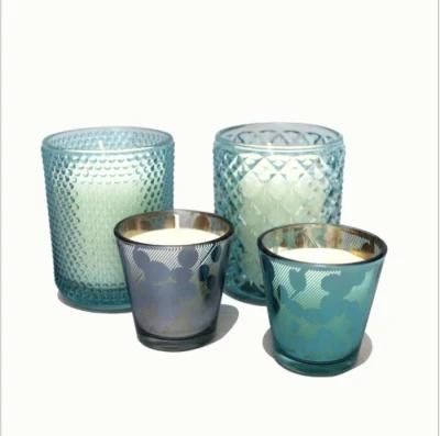 Home Decoration Glassware Glass Candle Holder