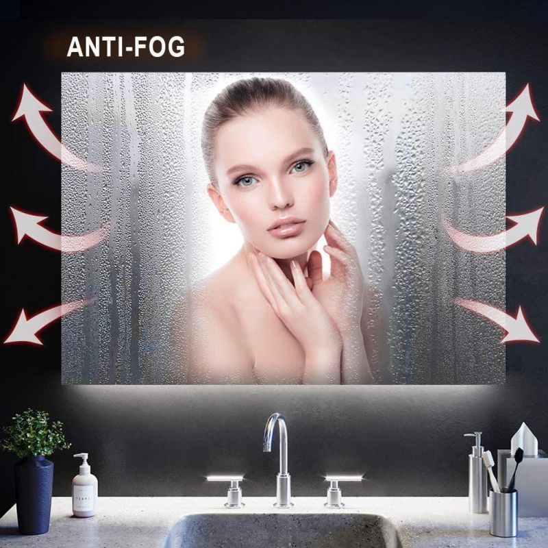 Bathroom Accessories U L Certified Factory Price CRI95 Home Decor Decorative Mirror LED Bathroom Mirror