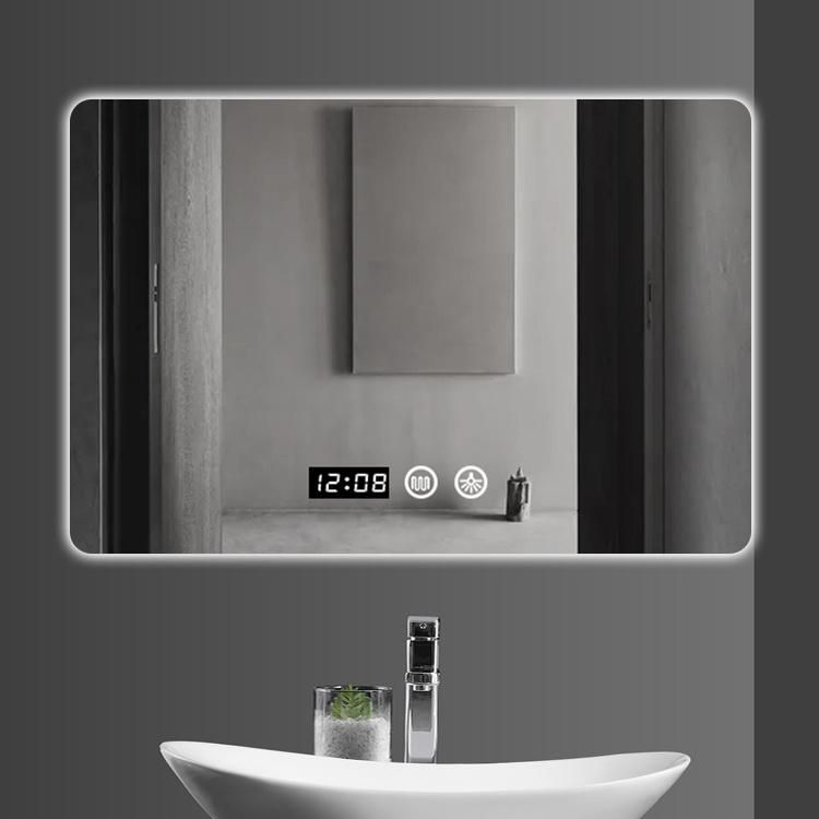 Smart Home Decoration Vanity Makeup Sensor Smart Mirror Intelligent Bathroom Mirrors