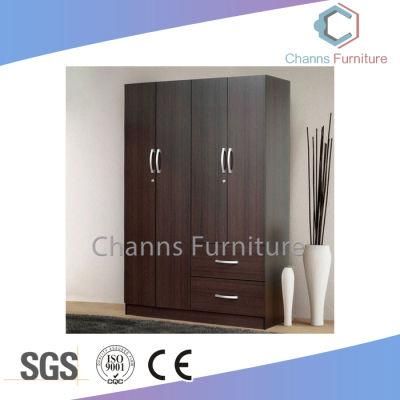 Big Capacity Home Closet Bedroom Furniture Wooden Wardrobe (CAS-BD1816)