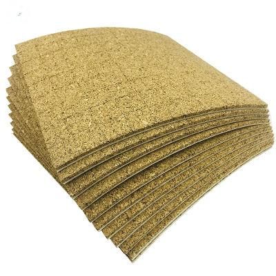 Cork Distance and Glass Shipping Separator Pads-15*15*3+1mm on Sheets