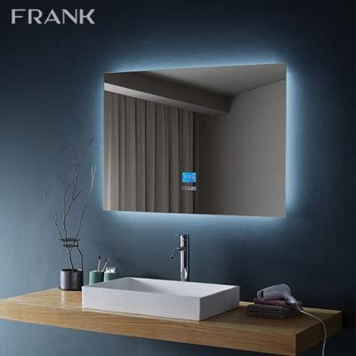 Wall Mounted Smart LED Smart Backlit with Bluetooth Bathroom Mirror