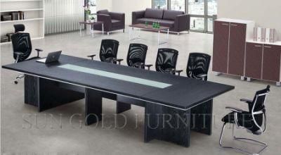 Modern Design Rectangular Conference Table Wooden Boardroom Table Office Furniture