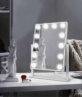 12 Dimmable Touch Control Hollywood Vanity LED Mirror for Makeup