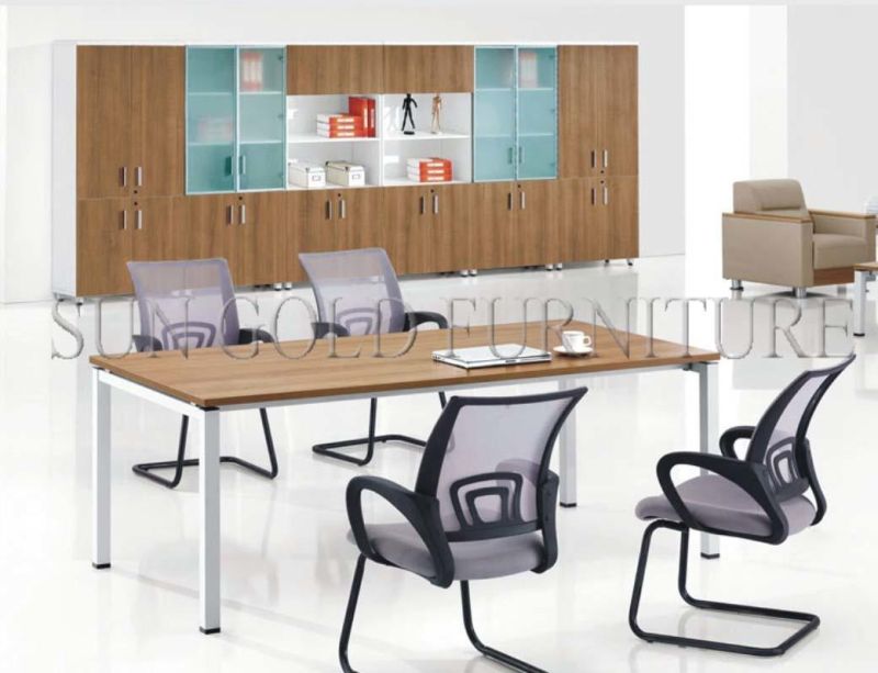 Hot Sale Black Office Small Conference Table (SZ-MT095)