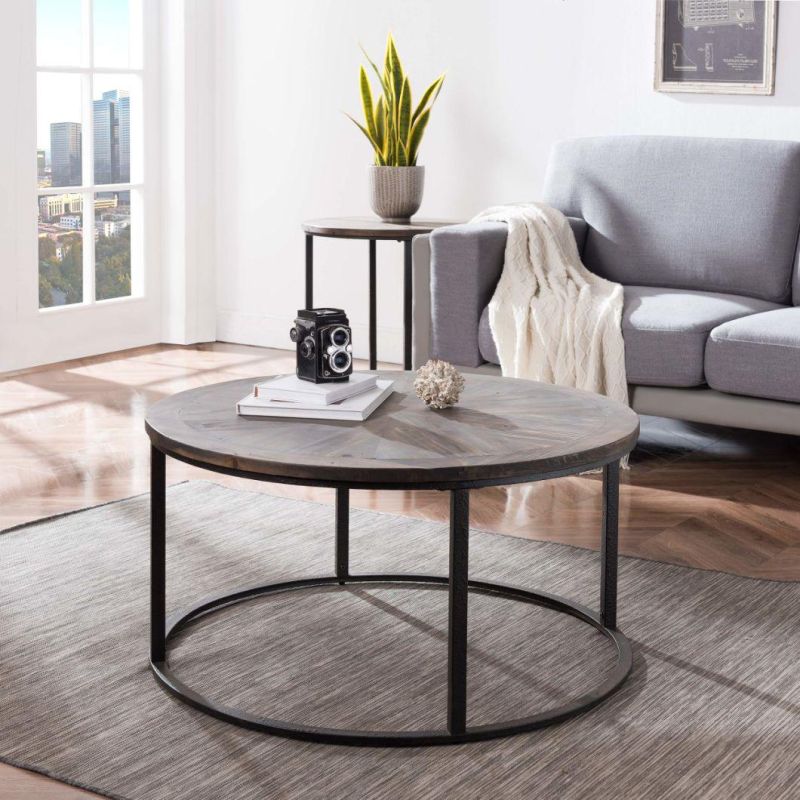 Furniture Hotspot - Round Reclaimed Wood Table