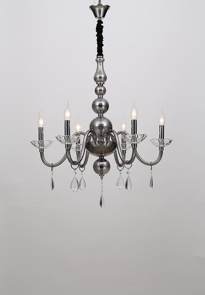 Modern Style Classic Custom Desinger Smoke Grey Chandelier China Factory Supply