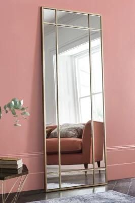 China Made Vanity Mirror New Design Gold Full Length Mirror