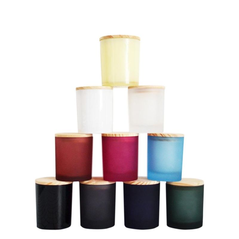 Home Electroplated Glass Candle Jar Candle Holder