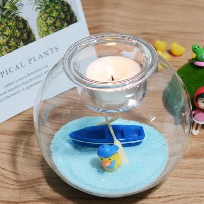 Glass Container Glass Candle Jar Candle Holders for DIY Candle Making