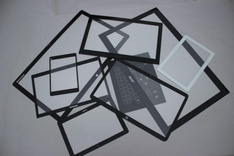 High Glossiness Anti Glare Glass / Anti Reflection Glass (AG/ AR glass) for Touch Panels