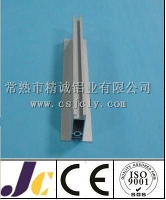 6063t5 Silver Anodized Aluminum Profile with Decoration (JC-C-90080)