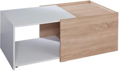 Modern Design Melamine Surface MDF Wooden Coffee Table