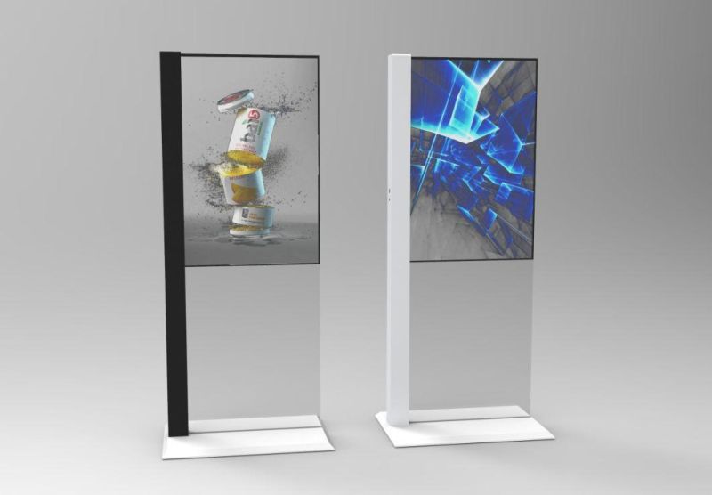 LCD Touch Screen TV Digital Signage Media Player Advertising Advertising Player Display Transparent LCD Box Display Showcase