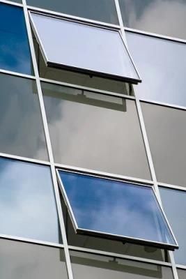Curtain Wall Aluminum Profile for Exterior Building Construction