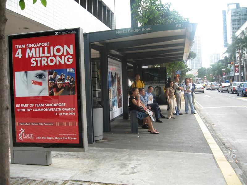 Canopy Bus Shelter for Public (HS-BS-C005)