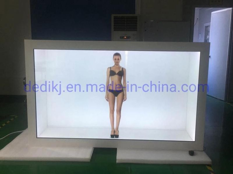 86 Inch Full HD LCD Transparent Showcase with CE Approval