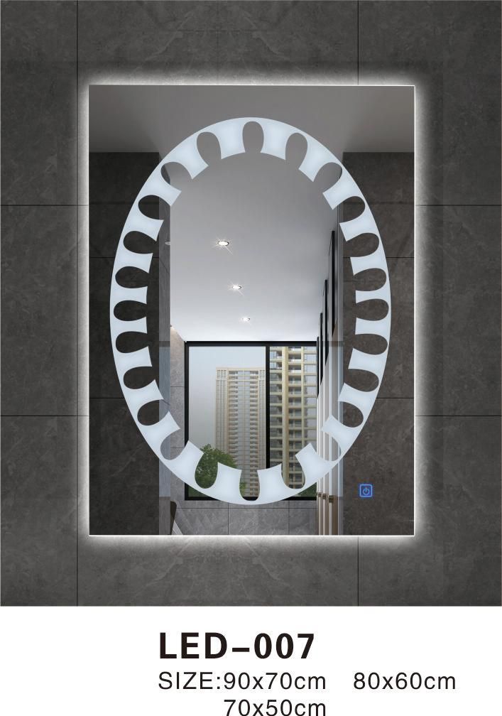 Hotel High-End LED Mirror Bathroom Lighted Mirror