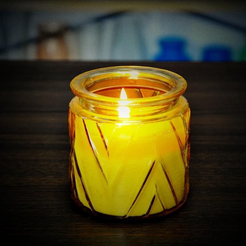 Candlestick Glass Candle Jar The Candlejar Wedding Decoration