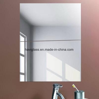 Aluminium Bath Mirror Glass Sheet for Architectural