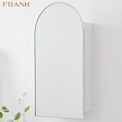 Stainless Steel Frame Hotel Bathroom Mirror for Villa