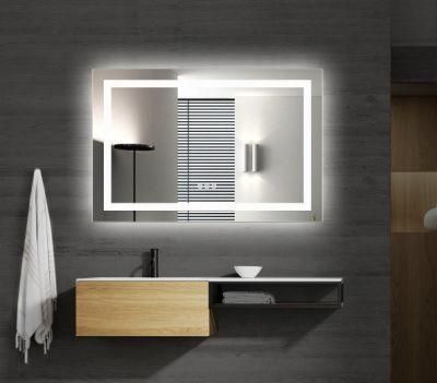 Bathroom LED Anti-Fog Dimmable Large Wall Mirror with Light