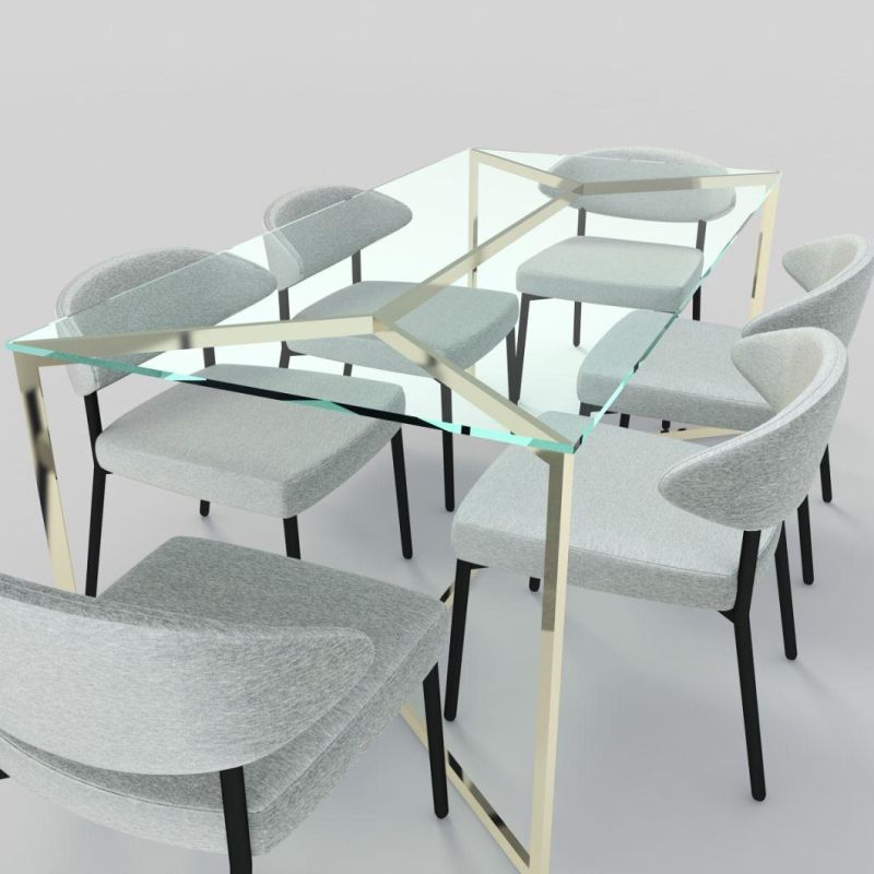 Carlo Magno Dining Table and Dining Chairs (433)