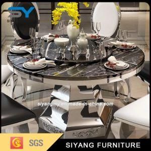 Hot Selling Round Dining Stainless Steel Dining Table