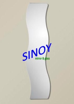 Sinoy Mirror Inc Long Wave Shaped Mirror / S-Shaped Mirror / Wavey Mirror for Bathroom Mirror or Other Home Decorations