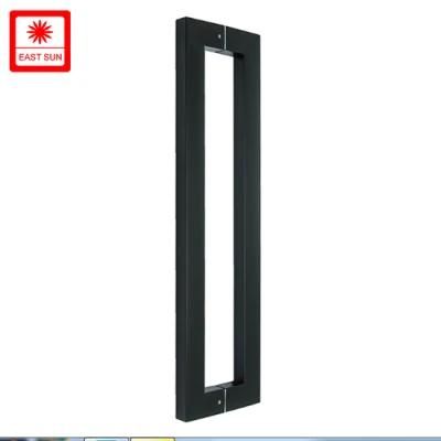 Stainless Steel Glass Shower Door Matte Sqoaure Solid Door Handle (pH-062)
