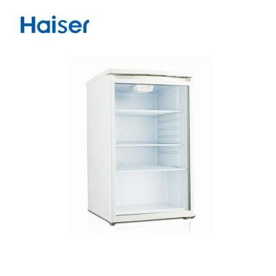 Wholesale 130L Energy Saving Glass Door Cold Drink Fridge Showcase