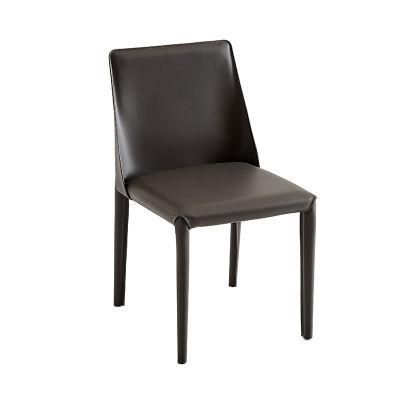 China Wholesale Modern Design Chair Home Furniture Dining Chair with PU Leather