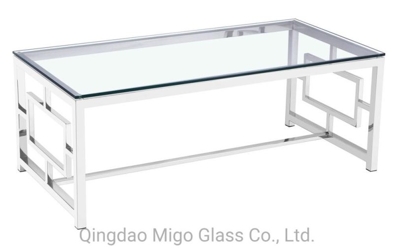 Safety Tempered Glass Tops for Meeting Table, Dining Table