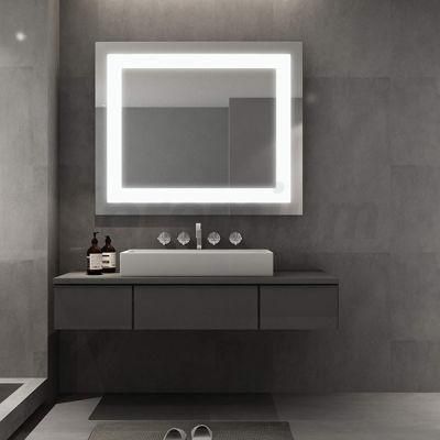 Smart Mirror Wholesale LED Bathroom Backlit Wall Glass Vanity Mirror PVC Bathromm Vanity Cabinet of High Quality