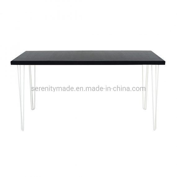 Hot Sale Wedding Event Furniture Bar Cafe Restaurant Table Hair Pin Table