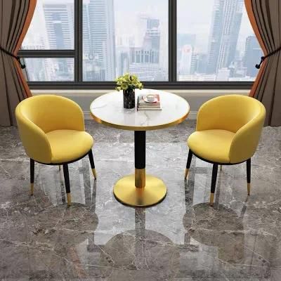 Nordic Leisure Sofa Booth Restaurant and Coffee Shop Dessert Milk Tea Shop Table and Chair Combination