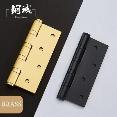 4inch 5inch Brass Wooden Door Hinge with Simply Design