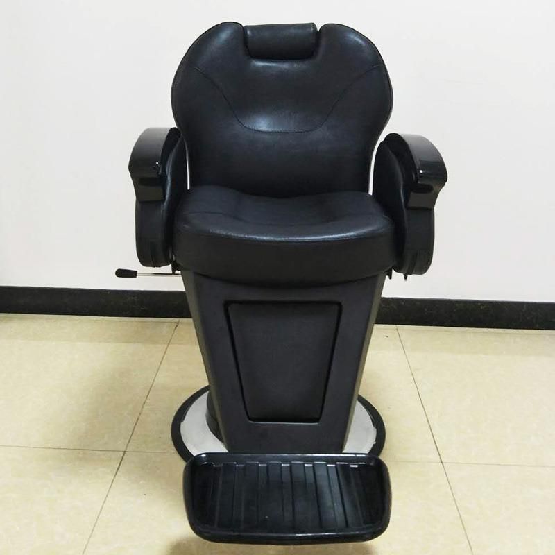 Hl-6092 Salon Barber Chair for Man or Woman with Stainless Steel Armrest and Aluminum Pedal