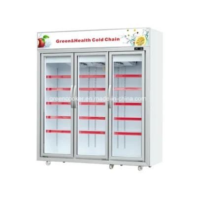 Supermarket Glass Door / Display / Chest / Icecream / Deep / Showcase / Upright Freezer