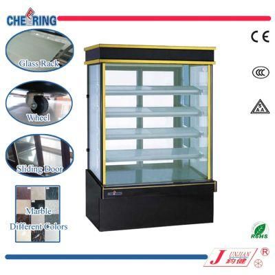 Double Glass Door Upright Show Case