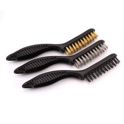3PCS Rust Cleaning Industrial Wire Toothbrush Stainless Steel Wire Brush