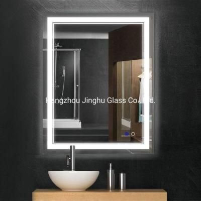 Dimmable LED Lighted Bathroom Mirror Wall Mounted Vanity Mirror