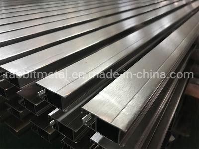 Standard Size Brushed Aluminium Extrusion Alloy Square Tube