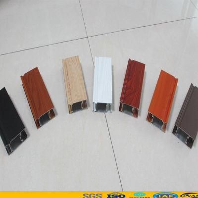 Aluminium Extrusion Profiles Anodized Color Powder Coating Color Wood Color