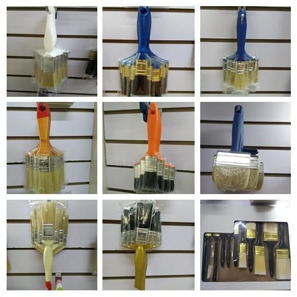 Plastic Handle Paint Brushes with 100% Filament