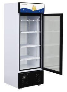 Pretty Price Single Door Display Refrigerator Steel Showcase Big Capacity