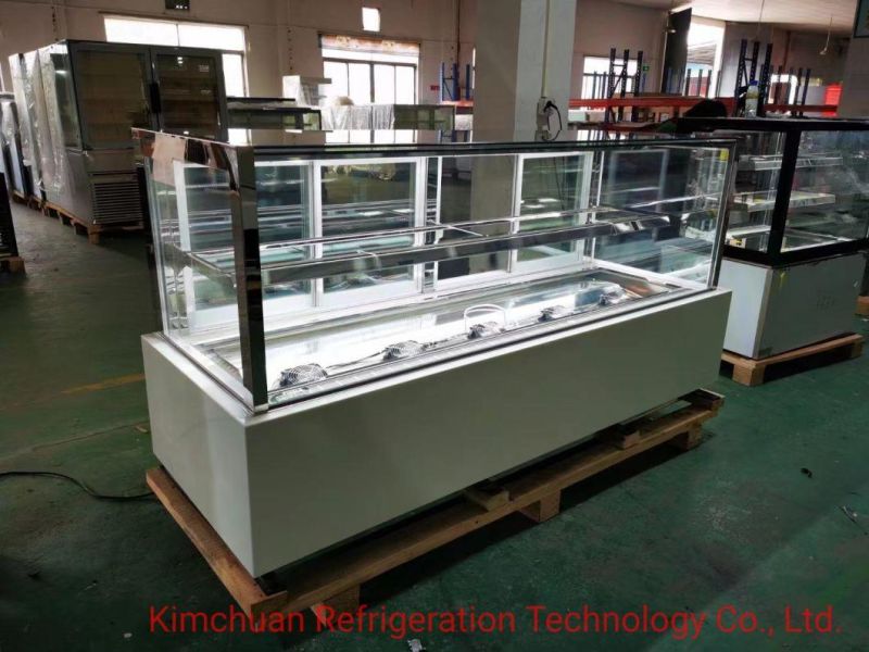 High-End Shopping Mall Glass Display Jewelry Showcase Chocolate Chiller Display Commercial Refrigeration Equipment
