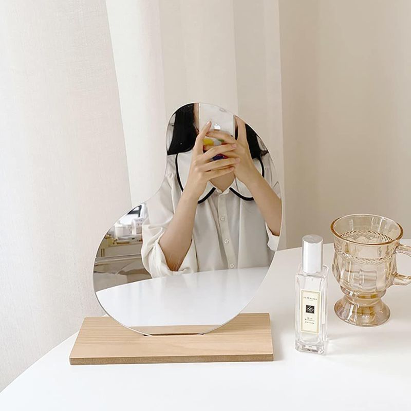 Advanced Design Fashion Bathroom Marble Vanity Mirrors for Bedroom Entryway
