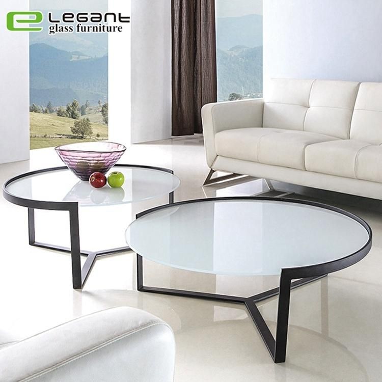 Modern Living Room Rectangle Glass Coffee Table Center Table