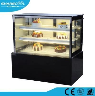 Fan Cooling Cake Showcase Cake Display Cake Chiller with LED Lights
